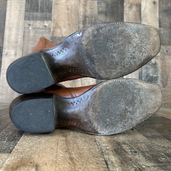 Lucchese Classics Handmade F5073 Side Zip French Toe Cowboy Boots Mens 10.5 EE - Picture 4 of 12